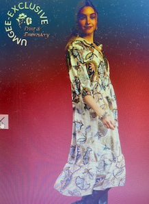 Boho Paisley Tiered Midi Dress