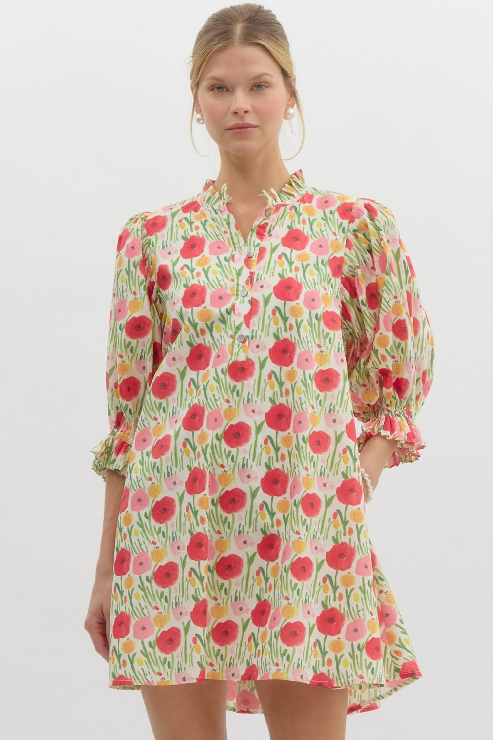 Red Poppy Dress