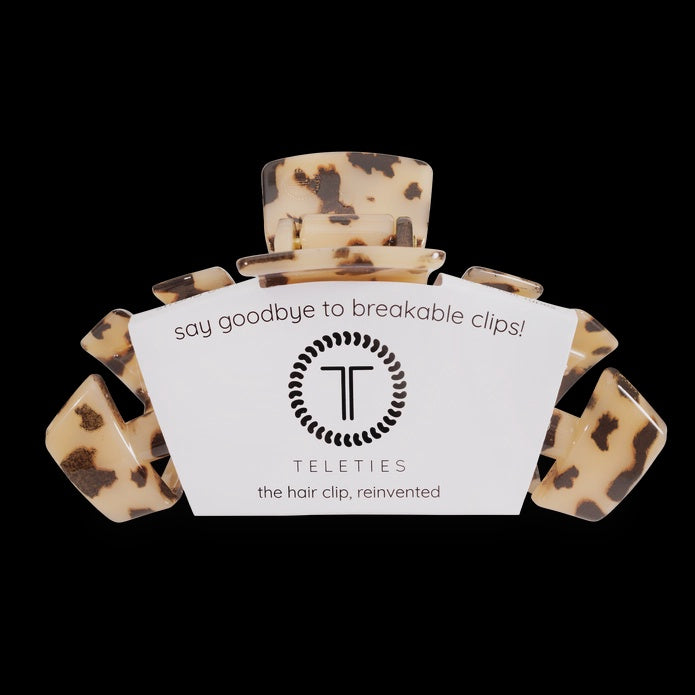 Large Blonde Tortoise Clip