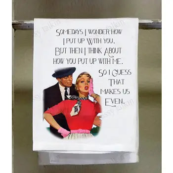 Sassy Girl Dish Towel