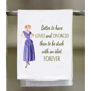 Sassy Girl Dish Towel