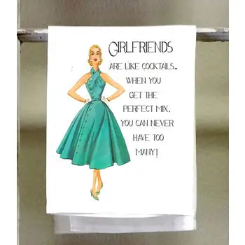Sassy Girl Dish Towel