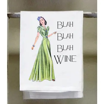 Sassy Girl Dish Towel