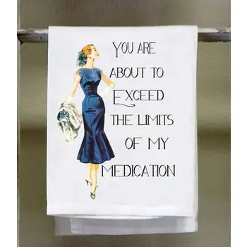 Sassy Girl Dish Towel