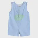 Blue Gingham Golf Hole Shortall