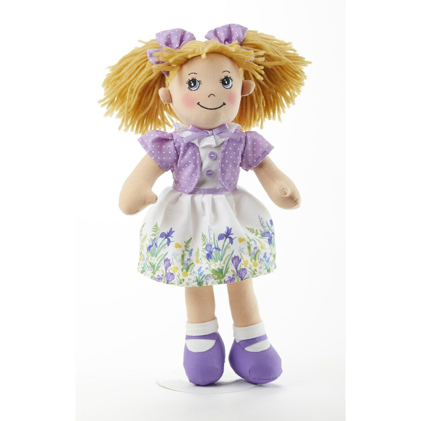 Apple Dumplin Doll Purple Iris