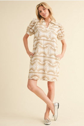 Taupe Dress Short