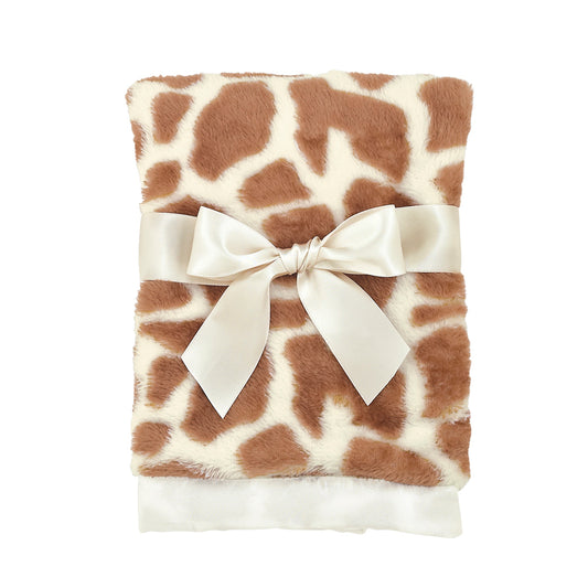 Bebe Giraffe crib blanket
