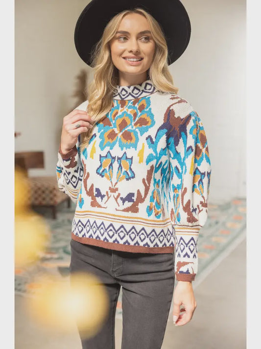 Abstract Sweater
