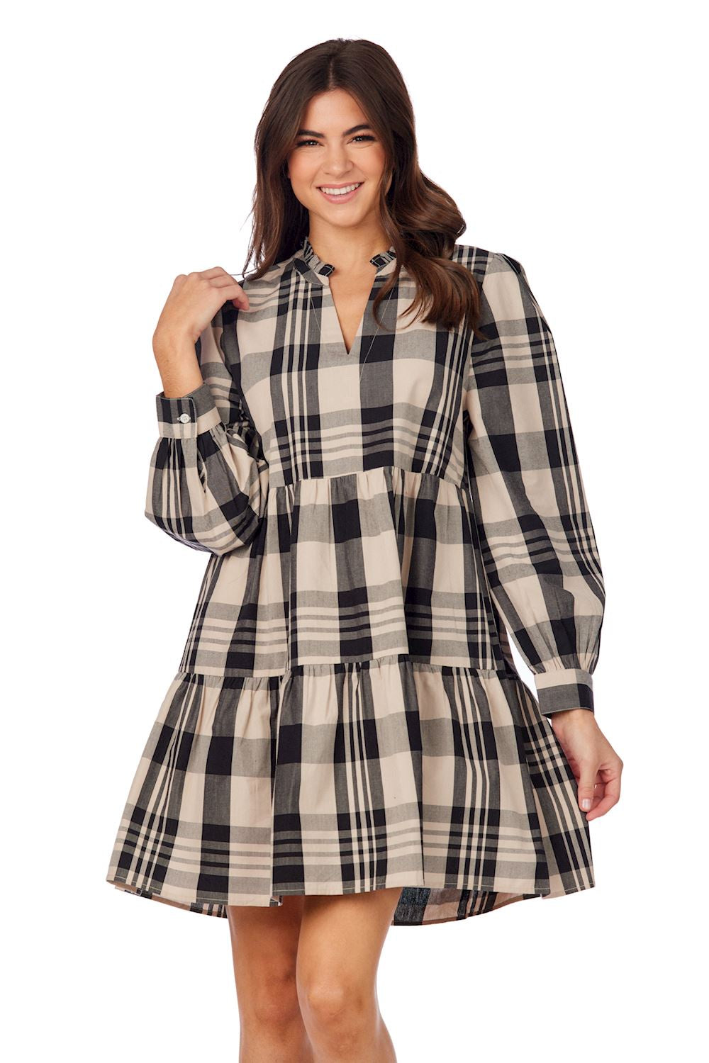 Shannon Plaid Dress