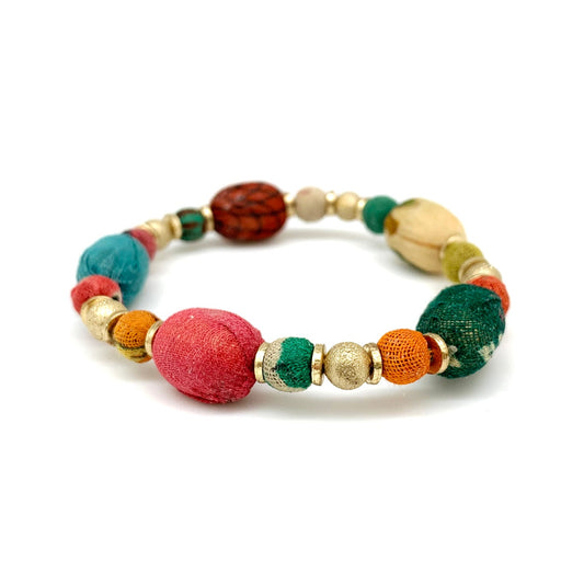Stacking Bracelet – Oval and Circle Beads