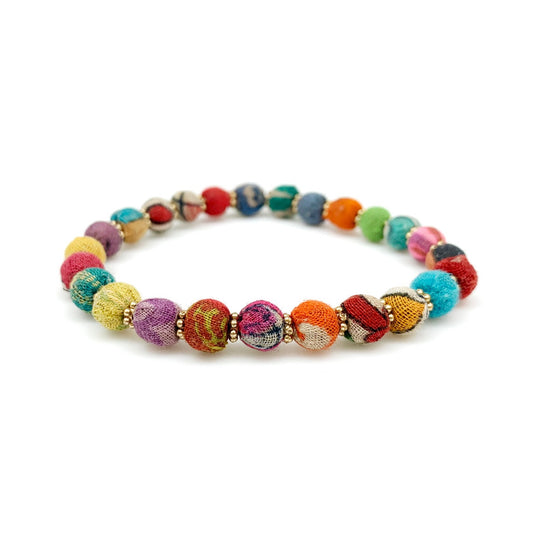 Aasha Stacking Bracelet - Small Round Beads